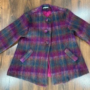 Women's Multicolor Wool Jacket
